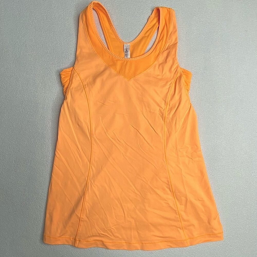 Lululemon Women’s Tone It Tank
*Creamsicle Pop* Size (6) - Picture 4 of 14
